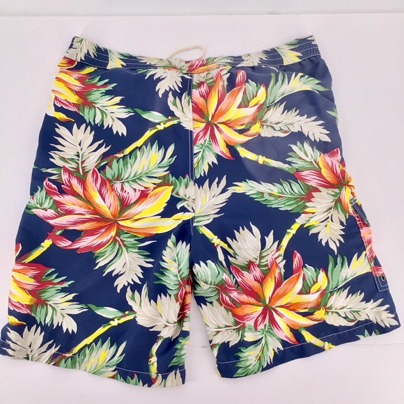 American Living Mens Board Short Swim trunk Hawaiian tropical floral sz XL - Picture 13 of 13